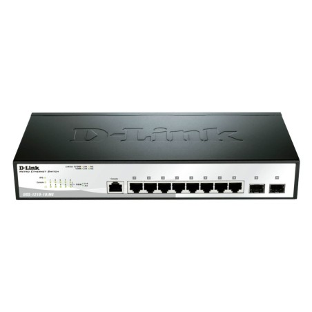D-Link DGS-1210-10/ME Switch Metro Ethernet 8 gigabit ports, 2 SFP