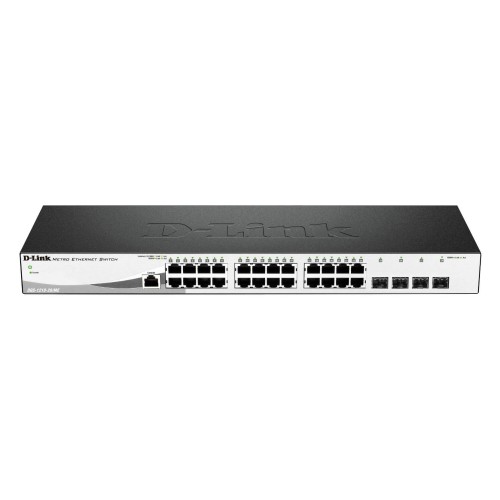 D-Link DGS-1210-28/ME Switch Metro Ethernet 24 gigabit ports, 4 SFP
