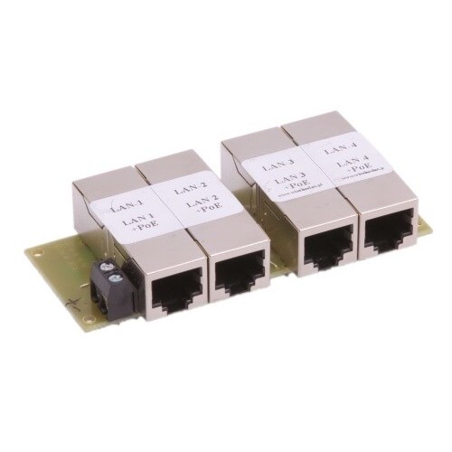 Iniettore PoE 4xLan/4xPoE