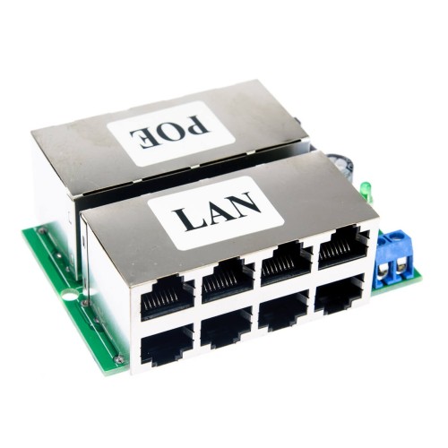 Adapter PoE 8-port