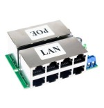 Adapter PoE 8-port