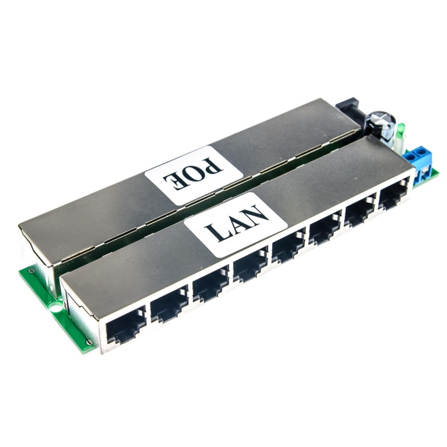 Adapter PoE 8-port  (8p 9-48V)