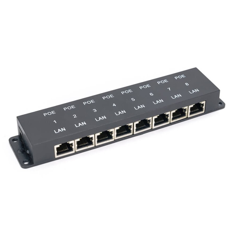 Poe Injector 8 ports 12-56V
