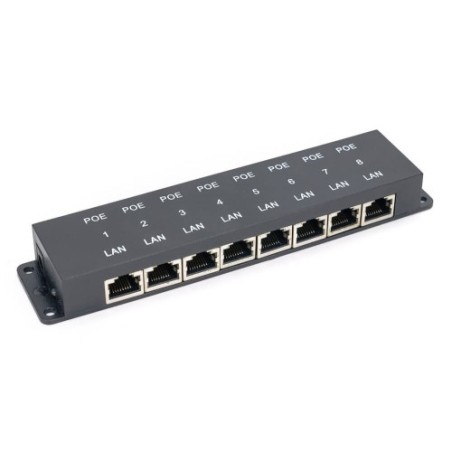Poe Injector 8 ports 12-56V