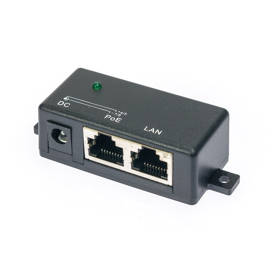 Adapter Gigabit PoE - cubo con LED