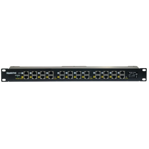 Gigabit PoE 12p - RACK 19" 1U