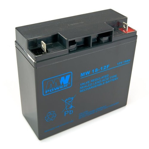 Batteria MW 18-12F 18Ah 12V (connettore verticale)