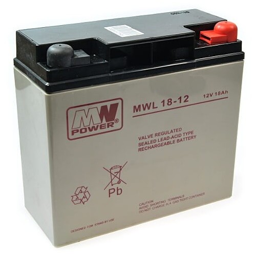 Batteria 12V 18Ah 18-12 MWL Long Life