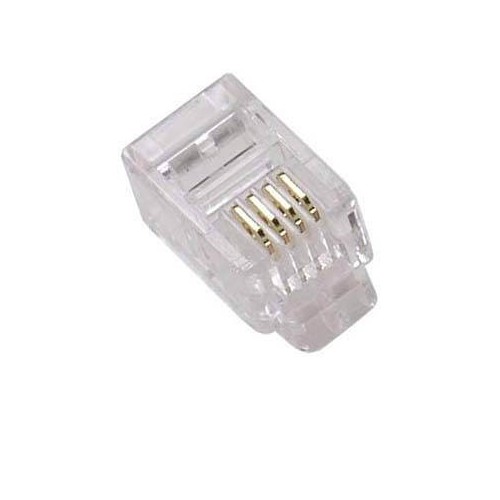 100 PZ PEZZI PLUG PLUGS RJ45 CAVO DI RETE SCHERMATI PLACCATI ORO CAT 5e