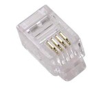 100 PZ PEZZI PLUG PLUGS RJ45 CAVO DI RETE SCHERMATI PLACCATI ORO CAT 5e