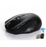 MACH POWER MOUSE OTTICO 1600DPI WIRELESS 2,4GHz CON MINI RICEVITORE USB MOD. Q4 BLACK