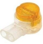 100 PZ PEZZI TIPO SCOTCHLOK UY 100 CONNETTORE PLACCATI ORO