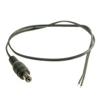 Cavo di alimentazione semplice CC (24V 5,5 / 2,1 millimetri) 45 cm