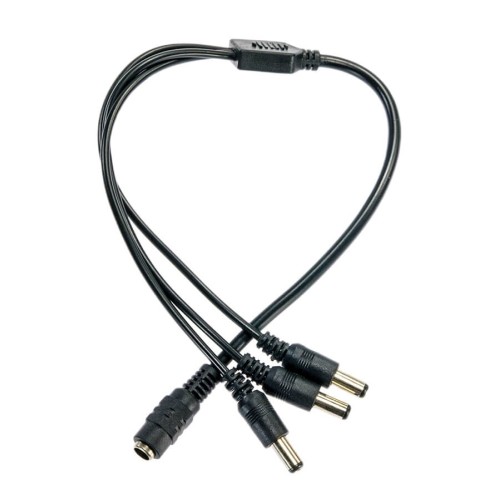 Splitter di alimentazione sul cavo, 3 jack
