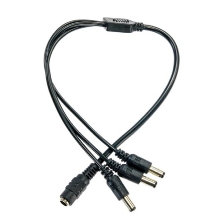 Splitter di alimentazione sul cavo, 3 jack
