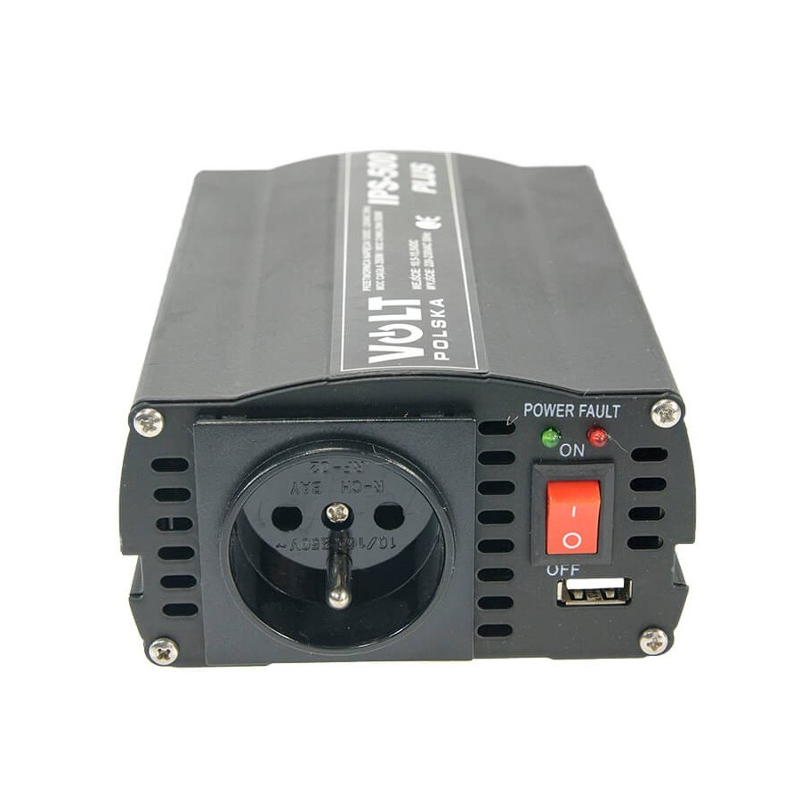 Invertitore di tensione 350/500W 12V/230V PLUS