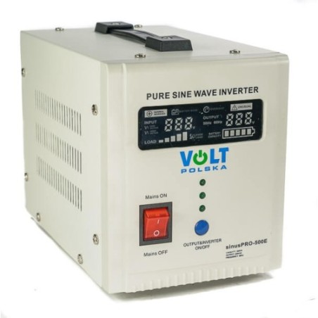 Inverter sinusPRO-500E 12V 300W 500VA