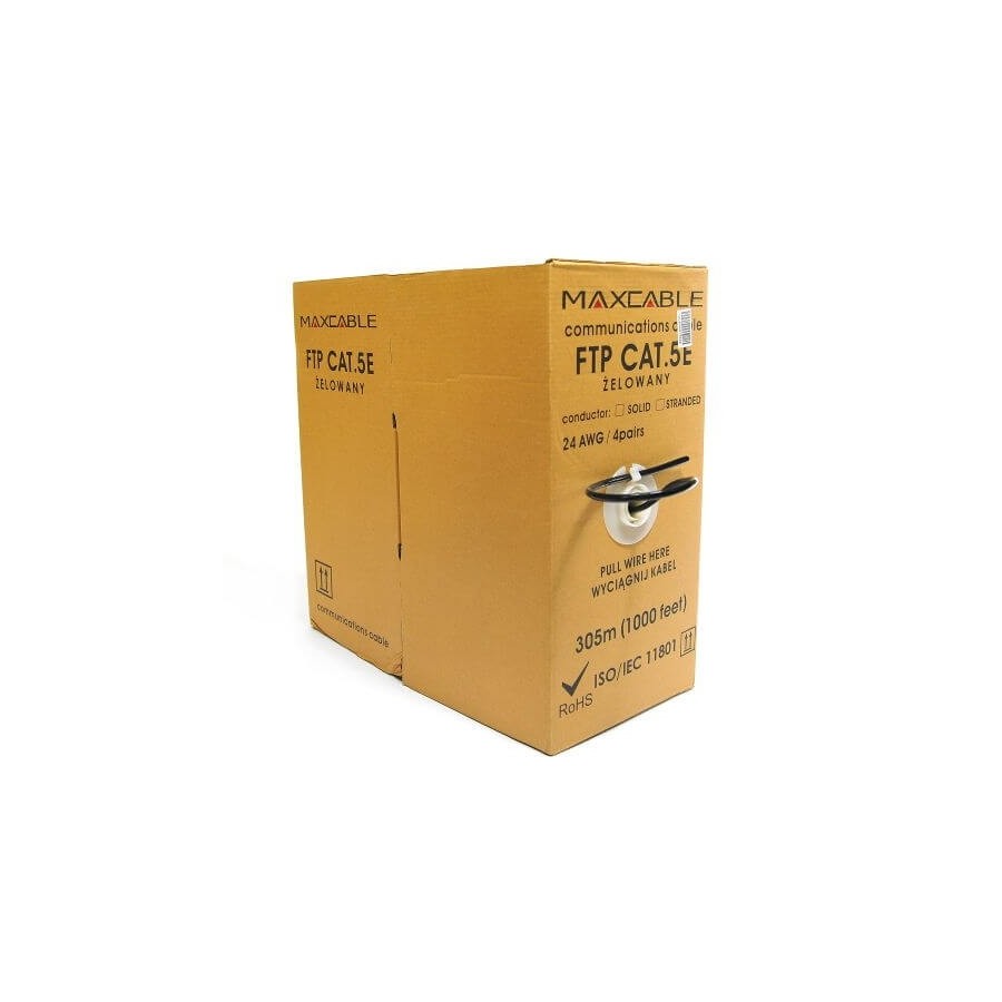Cavo CCA FTP Maxcable kat.5e 305m gel esterno