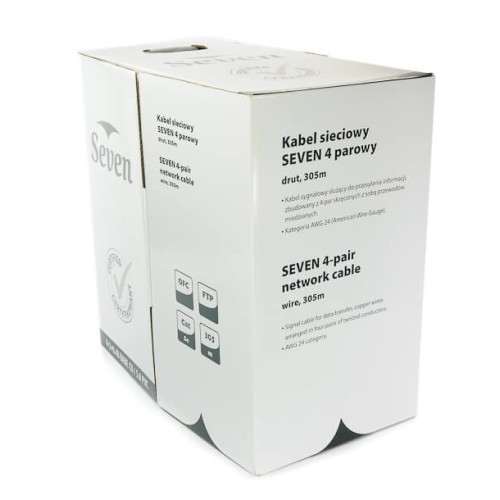 Cavo FTP Seven interno, kat 5e, filo 4x2, 305 m