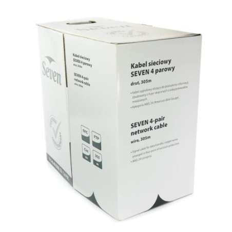 Cavo FTP Seven interno, kat 5e, filo 4x2, 305 m