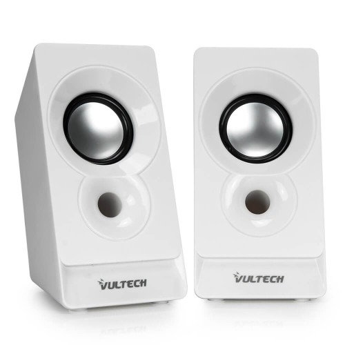 VULTECH CASSE ACUSTICHE 2.0 3W AUTOALIMENTATE USB 2.0 BIANCHE SP-320B