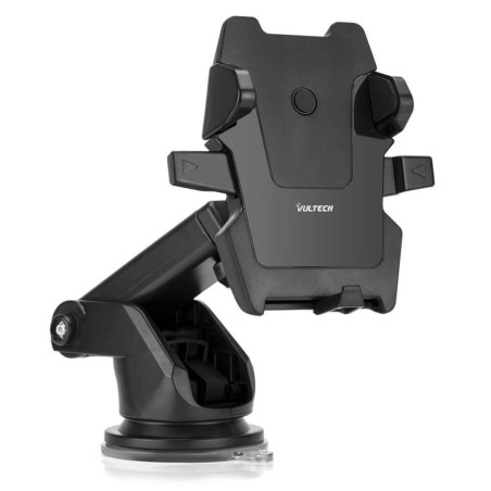 SUPPORTO DA AUTO REGOLABILE PER SMARTPHONE CON VENTOSA E PINZA REGOLABILE VULTECH SA-04