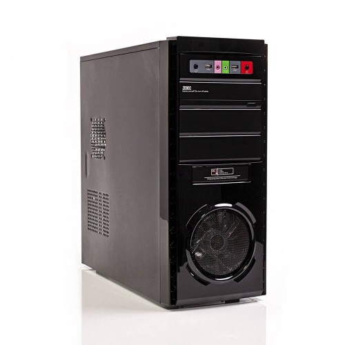 CASE ATX CON ALIMENTATORE 500W - 2USB. AUDIO, MIC - MACH POWER CSHAPPY31