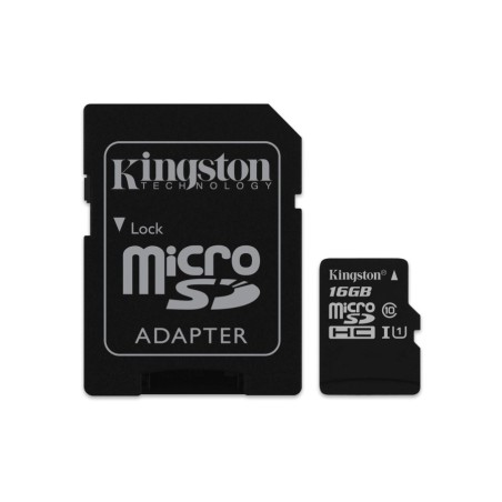 MEMORY CARD MICROSD 16GB UHS-I C10 KINGSTON CANVAS SELECT SDCS/16GB