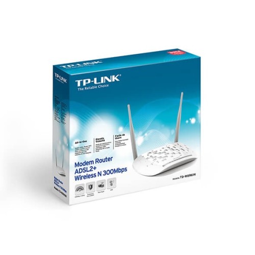 TP-LINK Modem Router ADS2+WirelessN 300Mbps