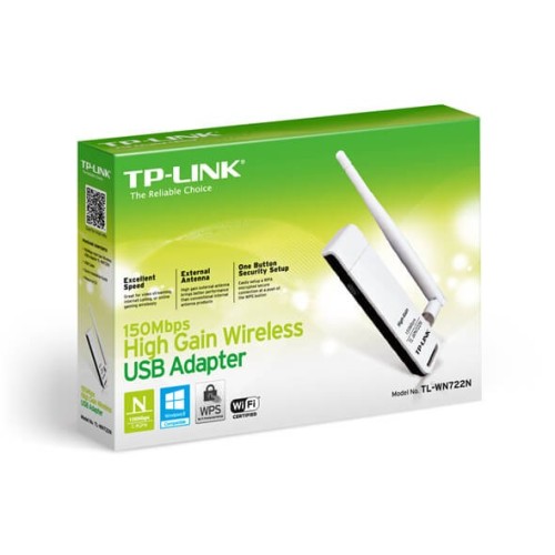 TP-LINK Wireless Lite N High-Gain Adattatore USB