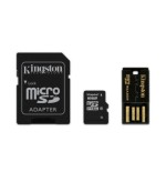MEMORY CARD MICROSD 16GB UHS-I C10 CON ADATTATORI KINGSTON MBLY10G2/16GB