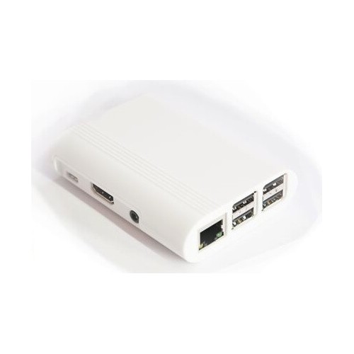 Contenitore  per Raspberry Pi 3 Model B, 2 B, B+, bianco