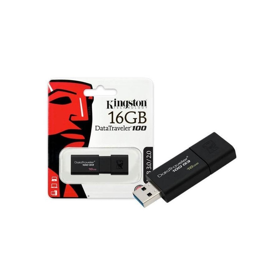 PENDRIVE USB Flash 16GB Kingston DT100G3/16GB USB 3.0