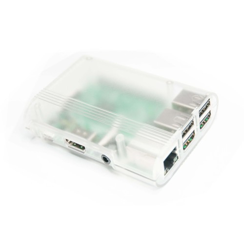 Contenitore  per Raspberry Pi 3 Model B, 2 B, B+, trasparente opaco