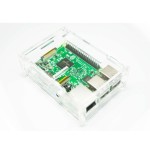 Contenitore  per Raspberry Pi 3 Model B, 2 B, B+, trasparente ACRYLIC