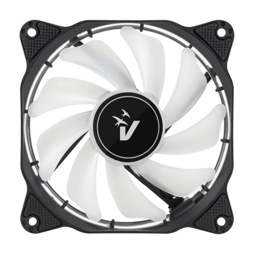 VENTOLA ADDIZIONALE PER CASE 12CM CON ILLUMINAZIONE HALO LED BIANCO