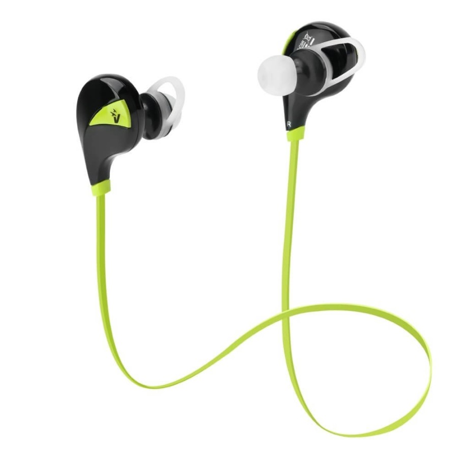 VULTECH AURICOLARI IN-EAR BLUETOOTH V4.0 CON MICROFONO - VERDE HD-06BTG