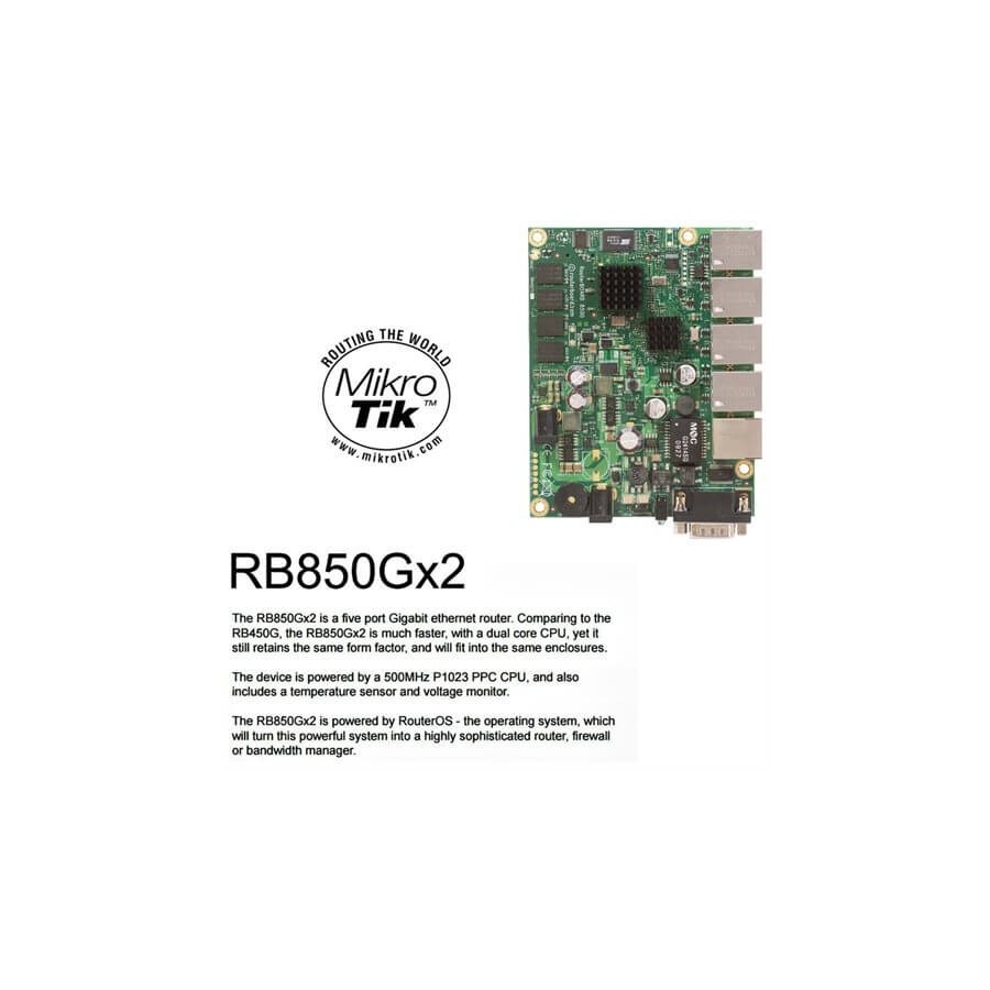 MIKROTIK ROUTERBOARD RB850Gx2